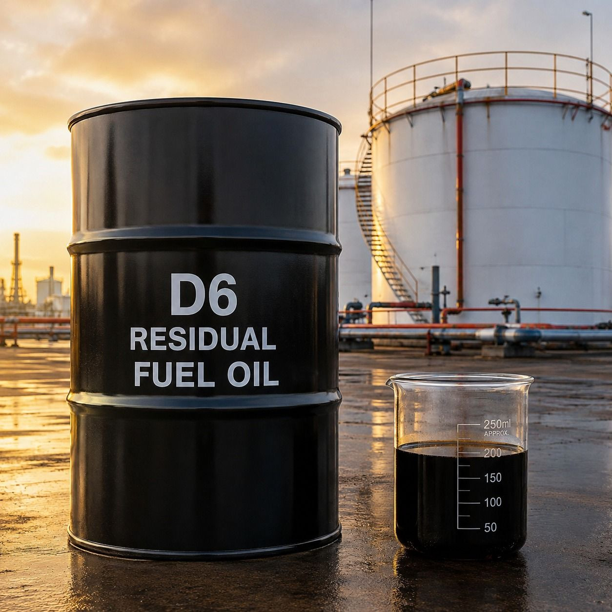 D6 Residual Fuel Oil